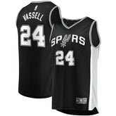 Fanatics - Devin Vassell San Antonio Spurs Fast Break Replica Jersey - Icon Edition - Black