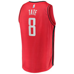 Fanatics - Jae'Sean Tate Houston Rockets Fast Break Replica Jersey - Icon Edition - Red