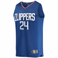 Fanatics - Norman Powell LA Clippers Youth Fast Break Replica Jersey - Icon Edition - Royal
