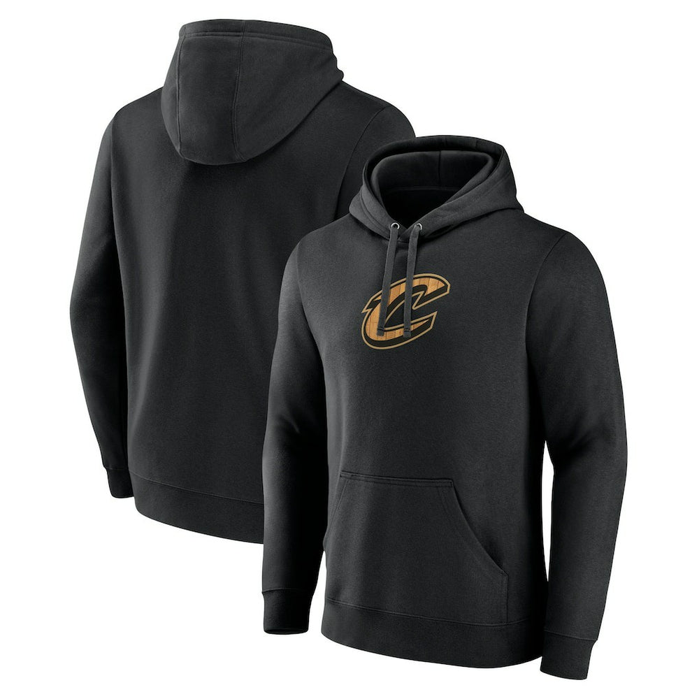 NBA - Cleveland Cavaliers Hardwood Logo Pullover Hoodie - Black