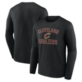 NBA - Cleveland Cavaliers Victory Arch Team Long Sleeve T-Shirt - Black
