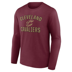 NBA - Cleveland Cavaliers Victory Arch Team Long Sleeve T-Shirt - Wine