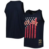 Boston Red Sox Mitchell & Ness Cooperstown Collection Stars and Stripes Tank Top Sale