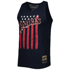 San Diego Padres Mitchell & Ness Cooperstown Collection Stars and Stripes Tank Top for sale