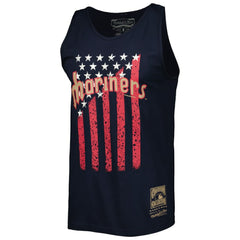 Seattle Mariners Mitchell & Ness Cooperstown Collection Stars and Stripes Tank Top Online