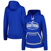 Tampa Bay Lightning - adidas Women's Team Pullover Hoodie Blue