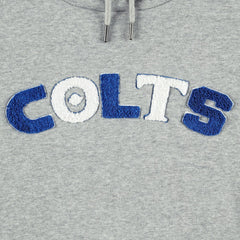 Indianapolis Colts The Wild Collective Women's Cropped Pullover Hoodie Gray - NFL