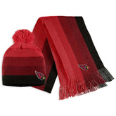 Arizona Cardinals WEAR by Erin Andrews Women's Ombre Pom Knit Hat and Scarf Set Cardinal - NFL