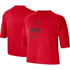 Nike - Chicago Bulls Women's Essential Boxy T-Shirt - Red