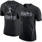 Nike - Brooklyn Nets Courtside Air Traffic Control Max90 T-Shirt - Black