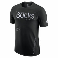 Nike - Milwaukee Bucks Courtside Air Traffic Control Max90 T-Shirt - Black