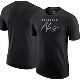 Nike - Brooklyn Nets Courtside Versus Flight Max90 T-Shirt - Heather Black