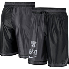 Nike - Brooklyn Nets Courtside Versus Force Split DNA Performance Shorts - Black/Anthracite