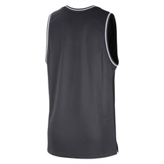 Nike - Brooklyn Nets Courtside Versus Force Split DNA Performance Mesh Tank Top - Black/Anthracite