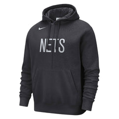 Nike - Brooklyn Nets Courtside Versus Stitch Split Pullover Hoodie - Anthracite