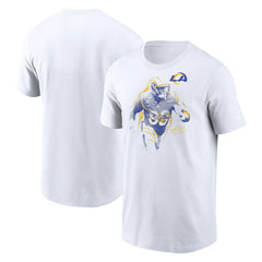 Aaron Donald Los Angeles Rams Player Graphic T-Shirt White - Nike