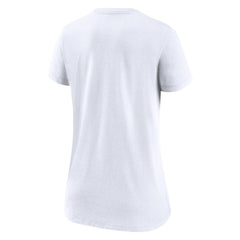Washington Commanders Women's Hometown Collection Tri-Blend V-Neck T-Shirt White - Nike