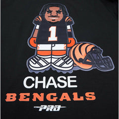 Ja'Marr Chase Cincinnati Bengals Pro Standard Player Avatar Graphic T-Shirt Black - NFL