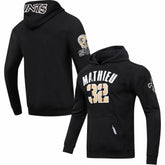 Tyrann Mathieu New Orleans Saints Pro Standard Player Name & Number Pullover Hoodie Black - NFL
