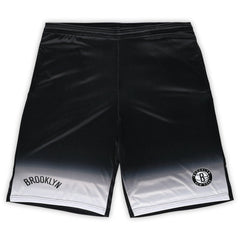 Fanatics - Brooklyn Nets Big & Tall Fadeaway Shorts - Black