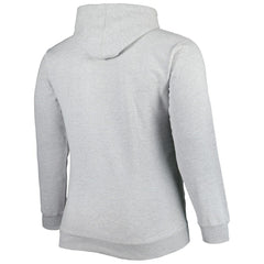 Fanatics - Philadelphia 76ers Big & Tall Wordmark Pullover Hoodie - Heather Gray