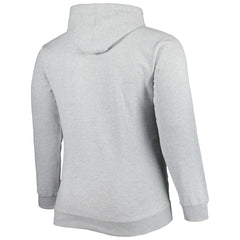 Fanatics - Charlotte Hornets Big & Tall Wordmark Pullover Hoodie - Heather Gray