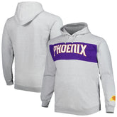 Fanatics - Phoenix Suns Big & Tall Wordmark Pullover Hoodie - Heather Gray