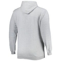 Fanatics - Golden State Warriors Big & Tall Wordmark Pullover Hoodie - Heather Gray