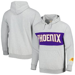 Fanatics - Phoenix Suns Wordmark French Terry Pullover Hoodie - Heather Gray