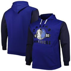 Fanatics - Dallas Mavericks Big & Tall Bold Attack Pullover Hoodie - Blue/Navy