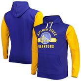 Fanatics - Golden State Warriors Big & Tall Bold Attack Pullover Hoodie - Royal/Gold