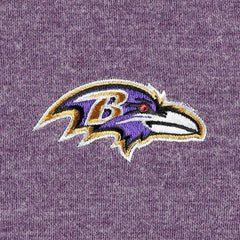 Baltimore Ravens Women's Sport Sun Fade Full-Zip Sweatshirt Heathered Purple - Tommy Bahama