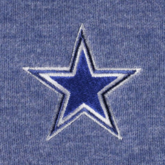 Dallas Cowboys Women's Sport Sun Fade Full-Zip Sweatshirt Heathered Navy - Tommy Bahama