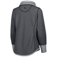 Pittsburgh Steelers Women's Sport Sun Fade Full-Zip Sweatshirt Heathered Black - Tommy Bahama