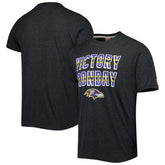 Baltimore Ravens Homage Victory Monday Tri-Blend T-Shirt Charcoal - NFL