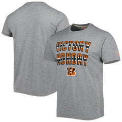 Cincinnati Bengals Homage Victory Monday Tri-Blend T-Shirt Gray - NFL