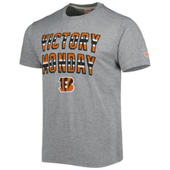 Cincinnati Bengals Homage Victory Monday Tri-Blend T-Shirt Gray - NFL