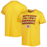 Kansas City Chiefs Homage Victory Monday Tri-Blend T-Shirt Gold - NFL