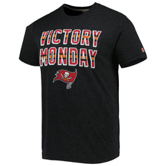 Tampa Bay Buccaneers Homage Victory Monday Tri-Blend T-Shirt Black - NFL