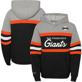 San Francisco Giants Mitchell & Ness Youth Cooperstown Collection Head Coach Pullover Hoodie discount
