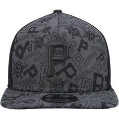 Pittsburgh Pirates New Era Repeat A-Frame 9FIFTY Trucker Snapback Hat Online