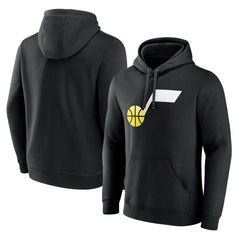NBA - Utah Jazz Gradient Logo Pullover Hoodie - Black