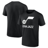 NBA - Utah Jazz Wordmark T-Shirt - Black