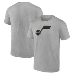NBA - Utah Jazz Alternate Logo T-Shirt - Heathered Gray