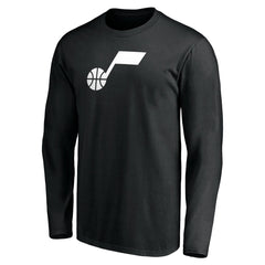 NBA - Utah Jazz Primary Logo Team Long Sleeve T-Shirt - Black