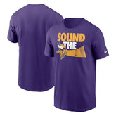 Minnesota Vikings Local Essential T-Shirt Purple - Nike