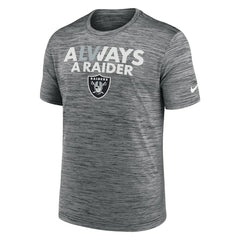 Las Vegas Raiders Local Velocity T-Shirt Anthracite - Nike