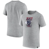 Nike Paris Saint-Germain Just Do It T-Shirts - Gray