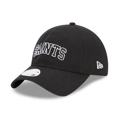 New Orleans Saints New Era Women's Collegiate 9TWENTY Adjustable Hat Black - NFL