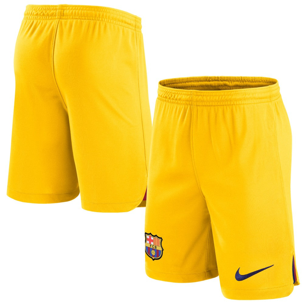 Nike Barcelona Stadium Fourth Performance Replica Shorts - Yellow